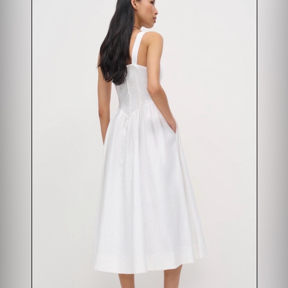 Reformation Baila Linen Dress - Picture 2 of 4